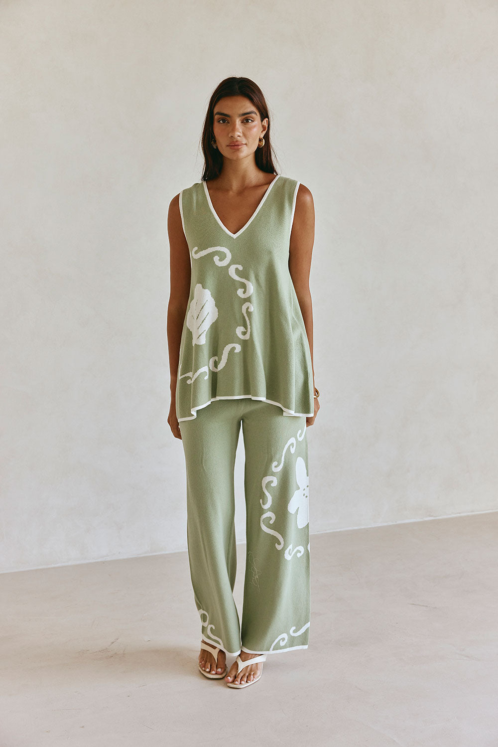 SAMPLE-Malani Top - Ocean Relic