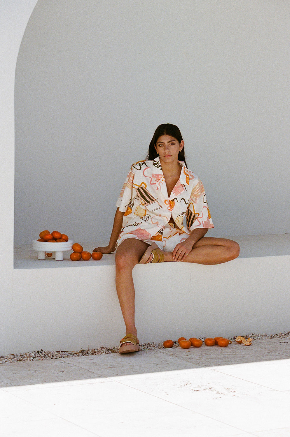 SAMPLE-Seona Top - Amalfi Aperol