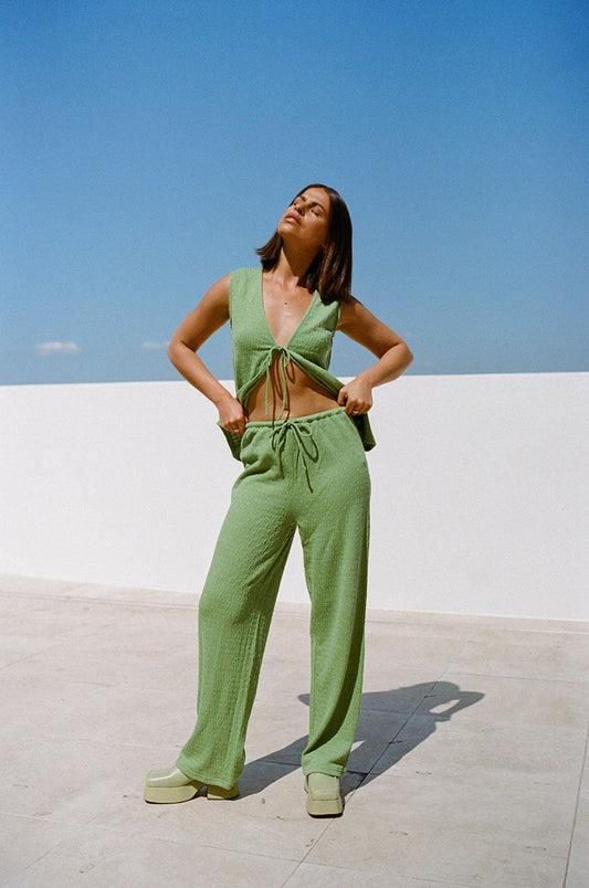 SAMPLE-Marina Pants - Green