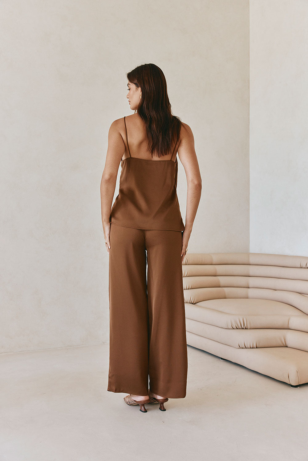 Zarah Top - Chocolate