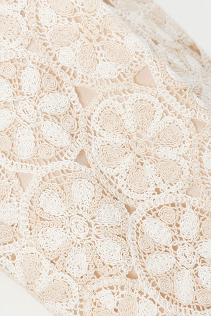 Kalila Crochet Pants - Ivory