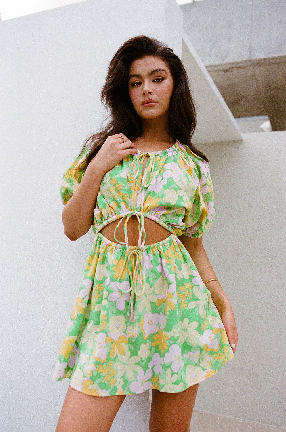 Milo Dress - Juniper Green