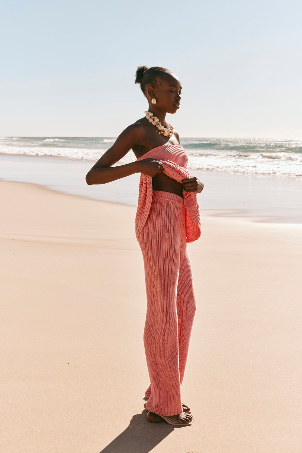 SAMPLE-Ellea Pants - Rose