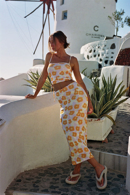 SAMPLE-Celina Top - Smudge Floral