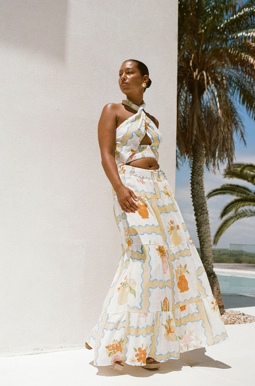 SAMPLE-Terese Dress - Flower Pots