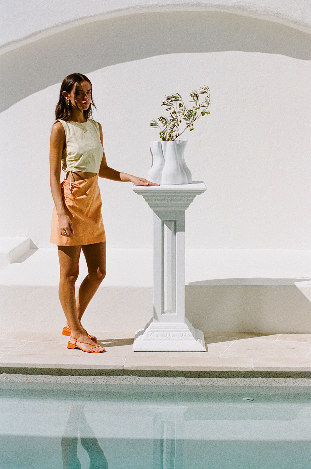 SAMPLE-Isabel Drawstring Dress