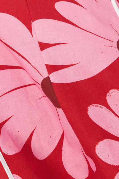 Calandra Dress - Daisy Red