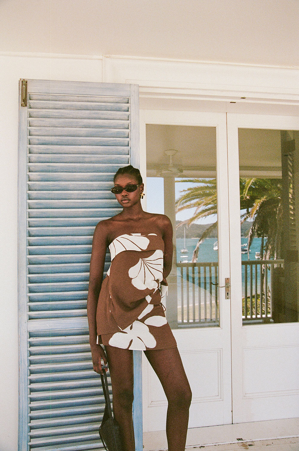 Simone Top - Galene Brown