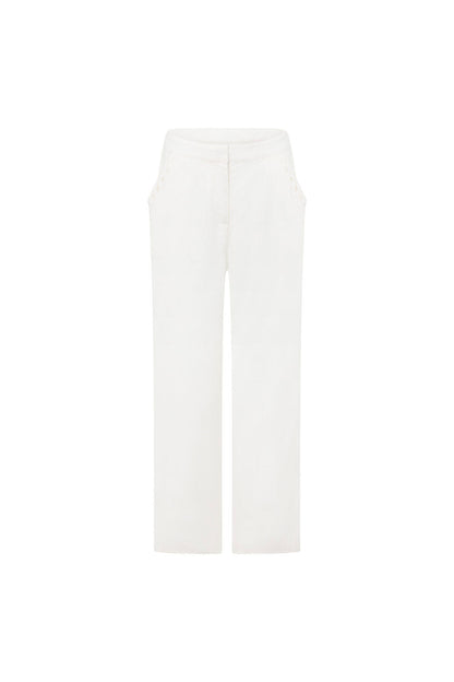 Alyssia Pants - White