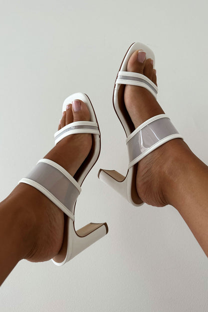 Mariana Heels - White