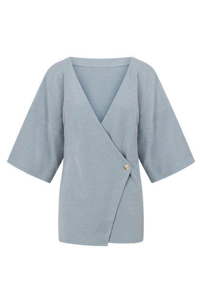 SAMPLE-Wyatt Top - Blue