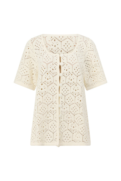 SAMPLE-Umiko Top - Cream