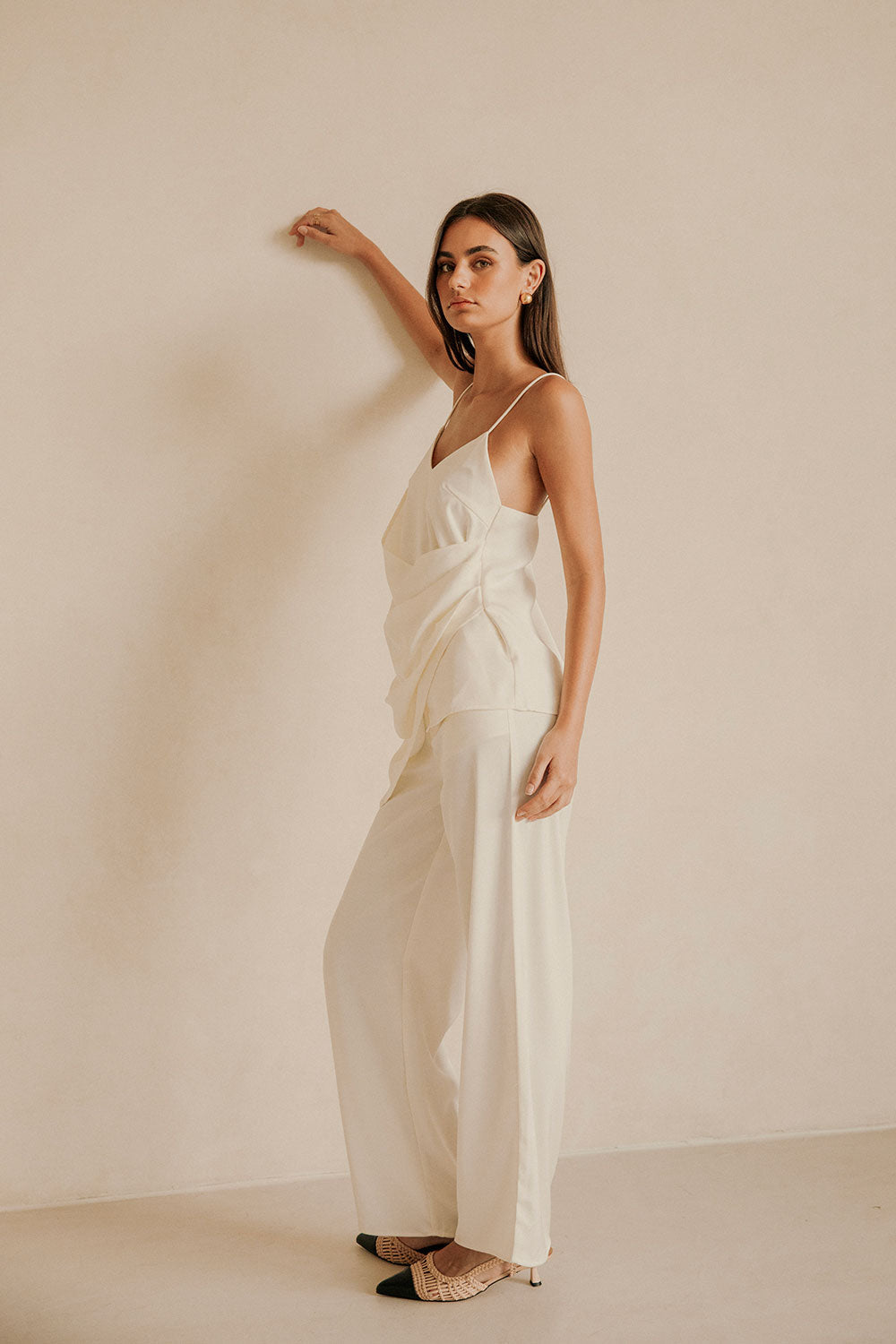 SAMPLE-Zarah Pants - Ivory