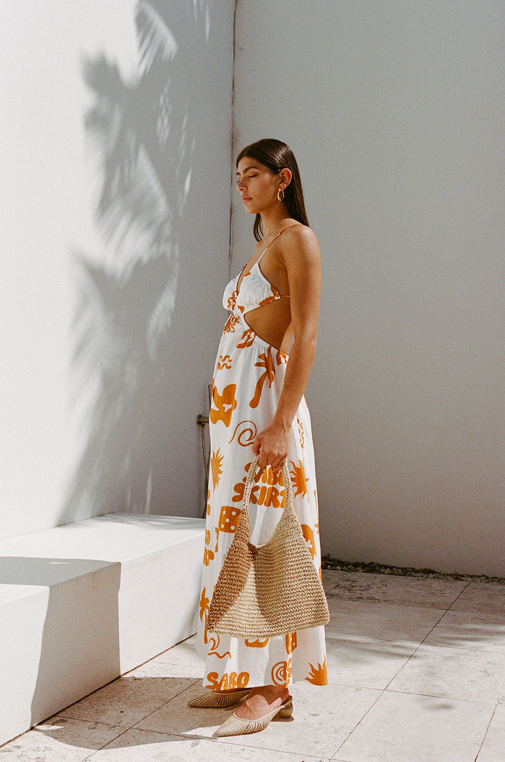 SAMPLE-Toulouse Maxi Dress - Objects Cream