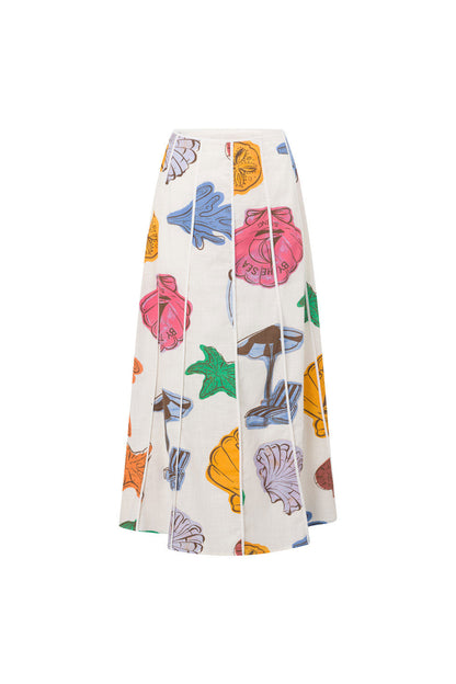 Audrey Skirt - By The Sea