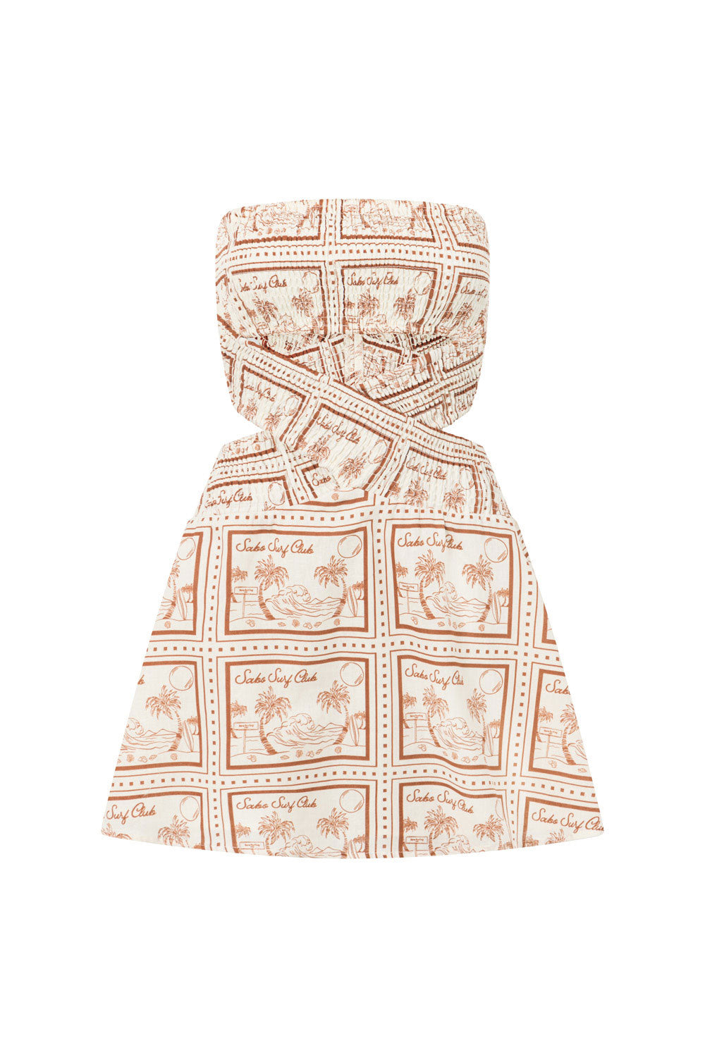 Kaiana Cutout Dress - Sabo Postcard