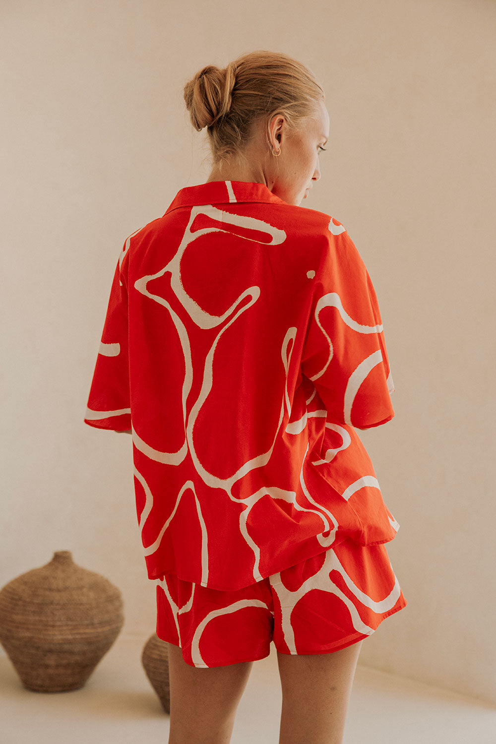 SAMPLE-Seona Top - Evoke Red