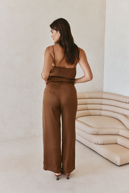 Zarah Pants - Chocolate