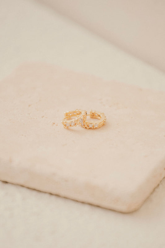 Emeline Huggie Earrings