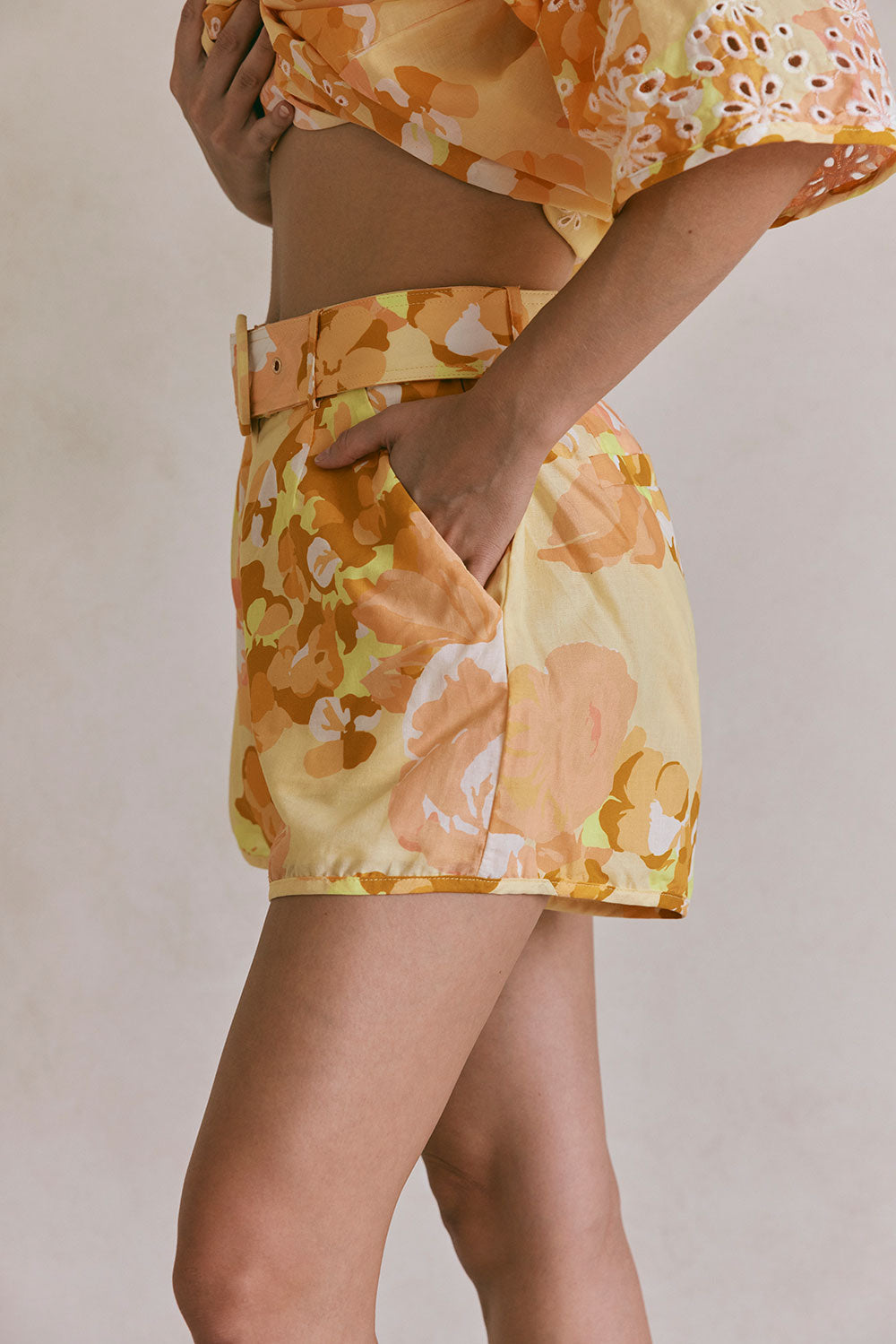 SAMPLE-Sicily Shorts - Breeze Floral