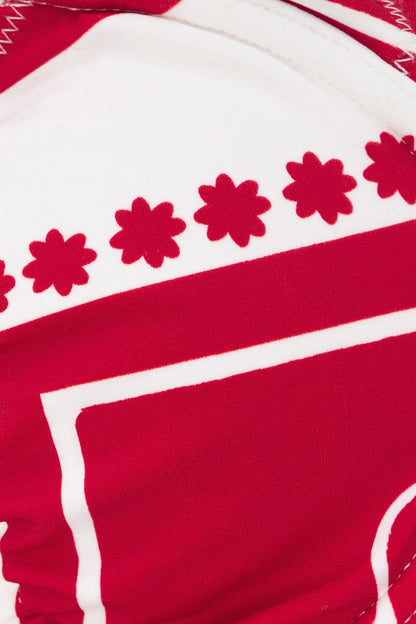 Nisi Balconette Top - Red Voyage