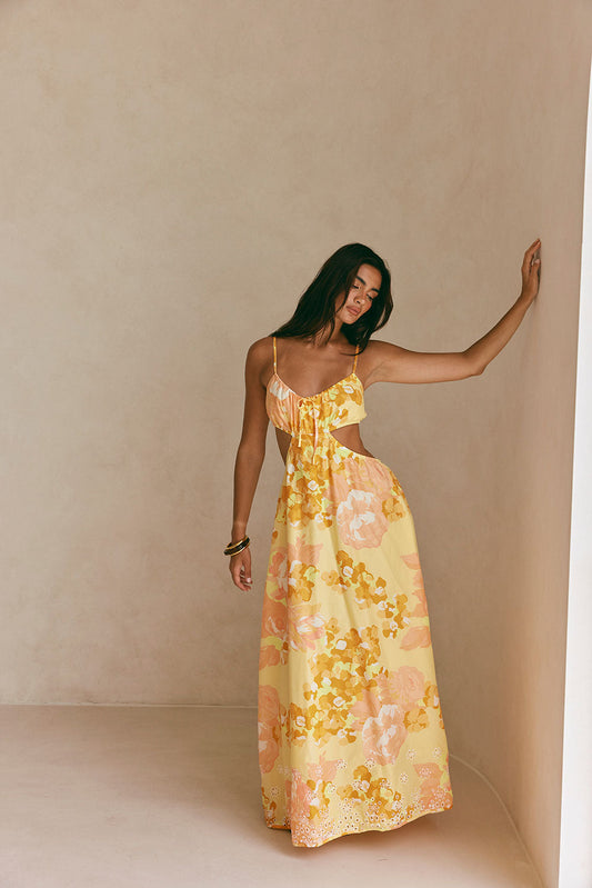 SAMPLE-Kaira Dress - Breeze Floral