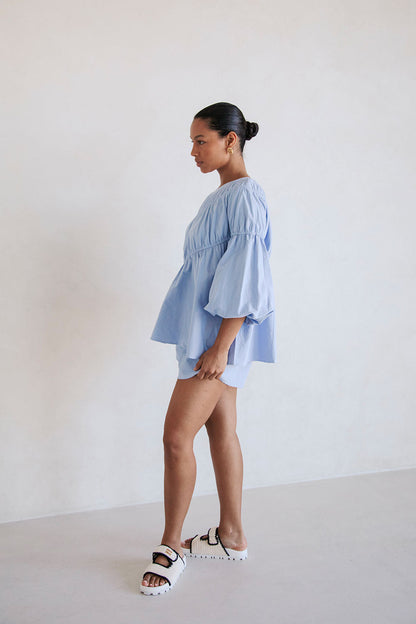 SAMPLE-Akel Top - Blue