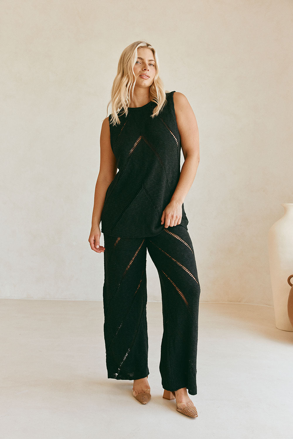 SAMPLE-Josiah Top - Black